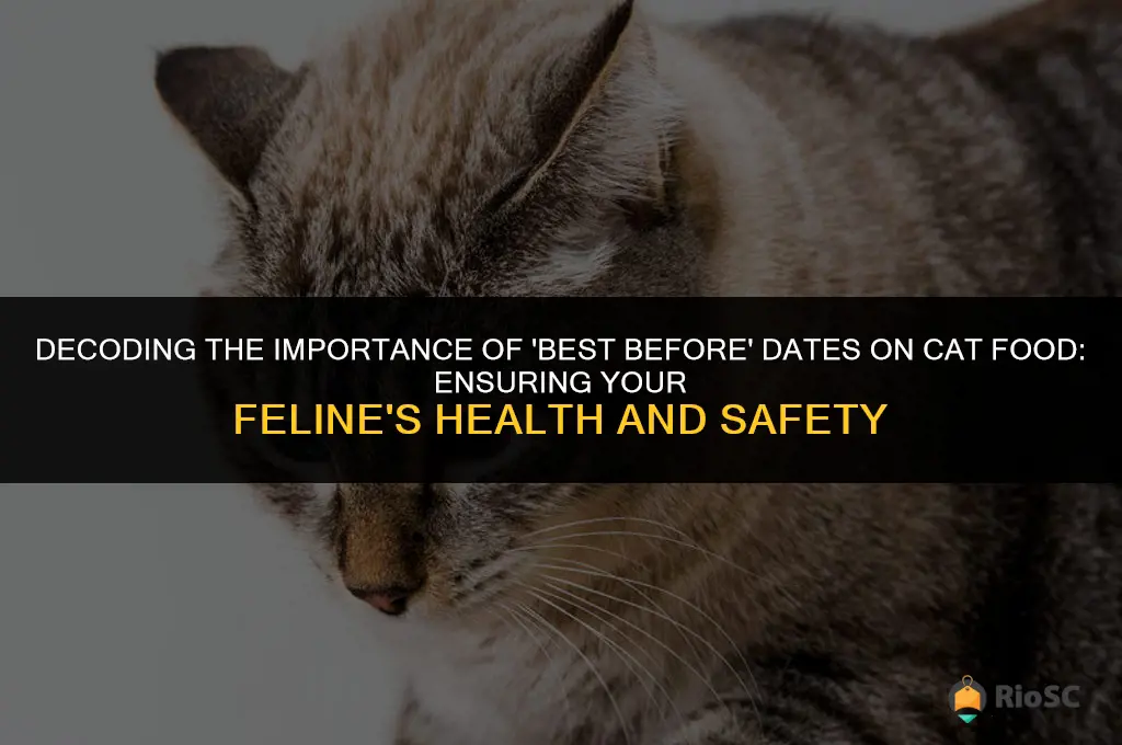 best before date on cat food