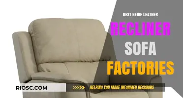 Top Beige Leather Recliner Sofa Factories: Quality, Comfort, and Craftsmanship