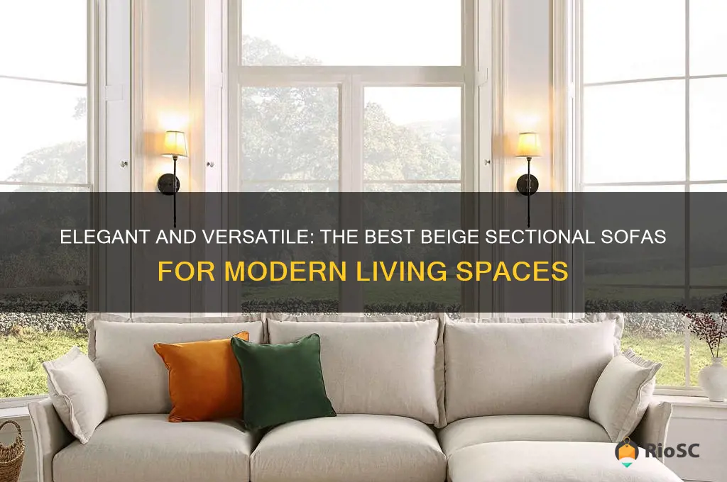 best beige sectional sofa