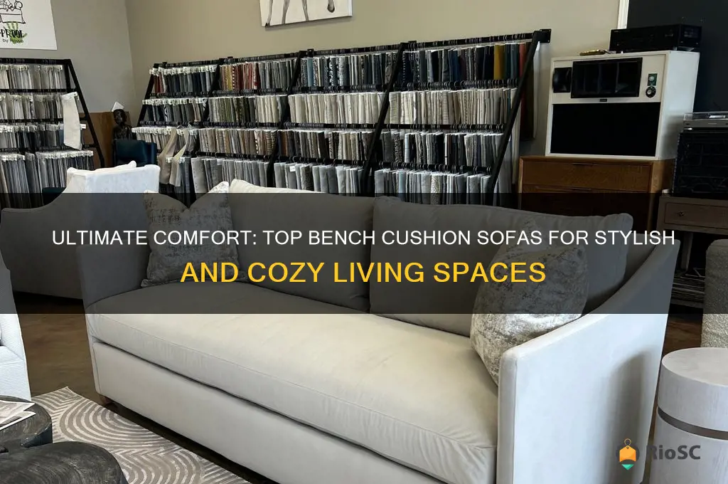 best bench cushion sofas