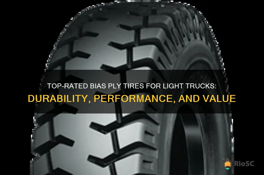 best bias ply tires for light truck