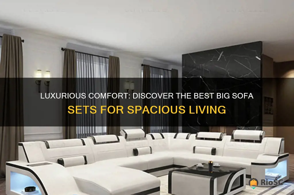 best big sofa set