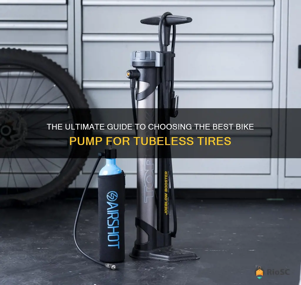 best bike pump for tubeless tires