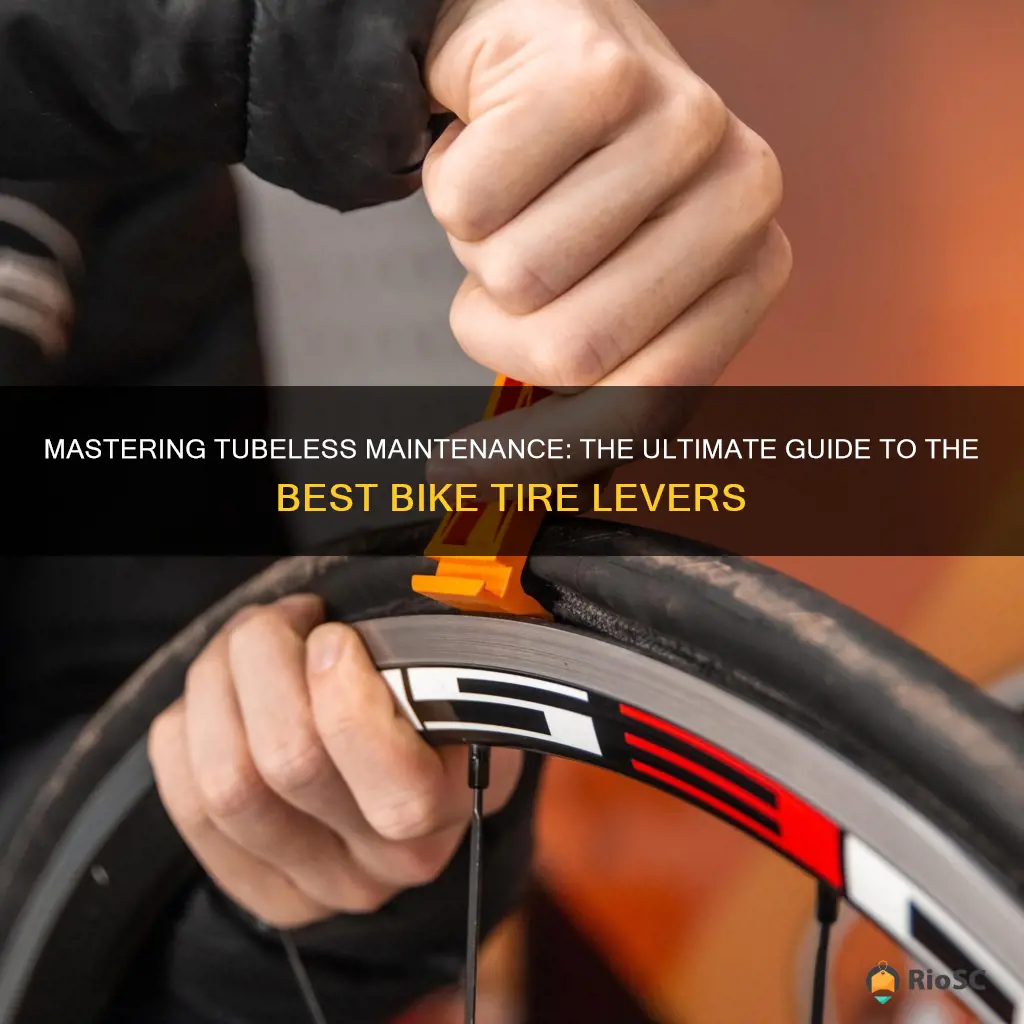 best bike tire levers for tubeless tires