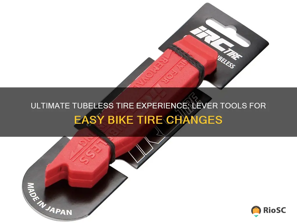 best bike tire levers for tubeless tires