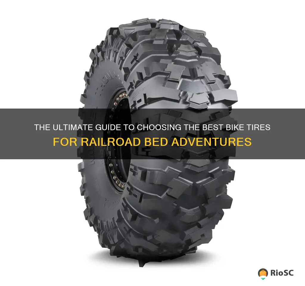 best bike tires for railroad bed riding