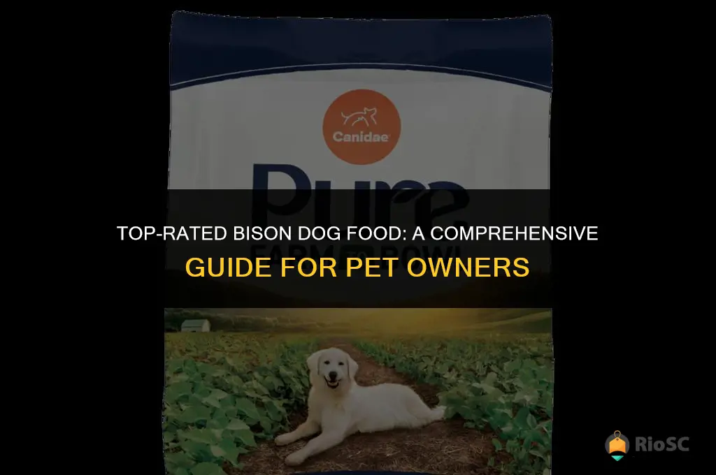best bison dog food