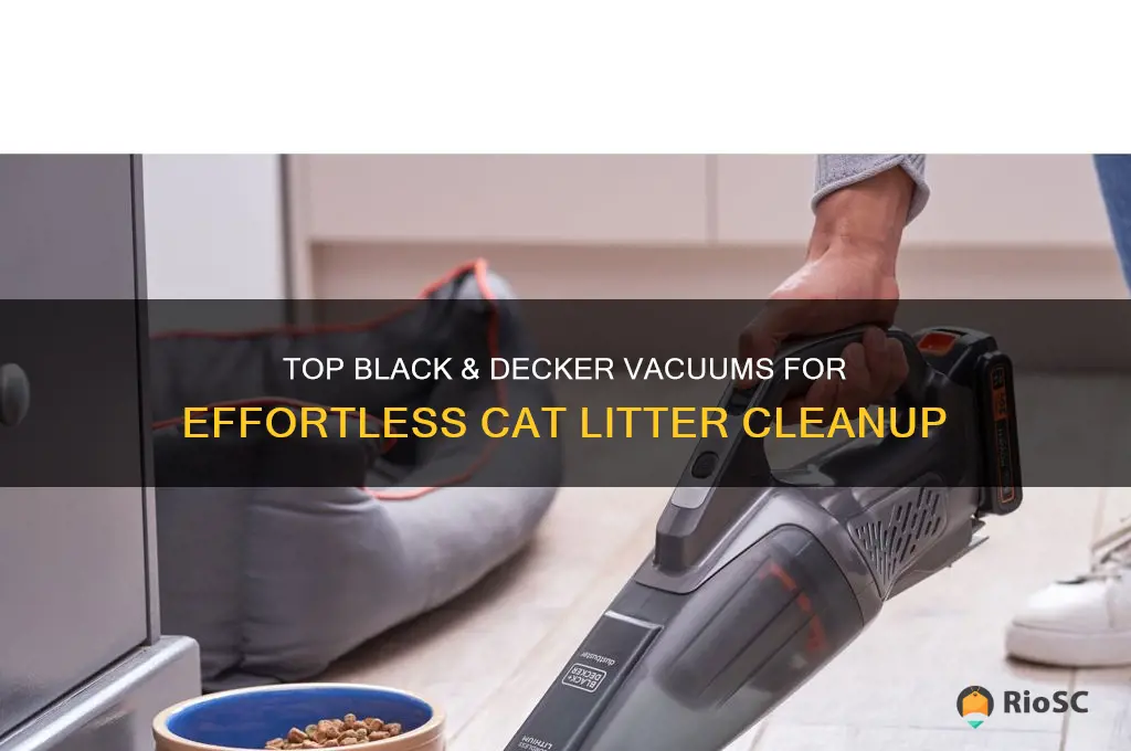best black & decker vacuums for cat litter