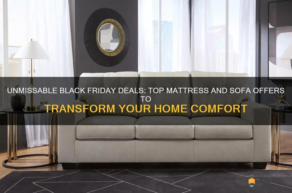 best black friday deal on matress and sofa