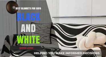 Chic and Cozy: Top Black and White Sofa Blankets for Stylish Comfort