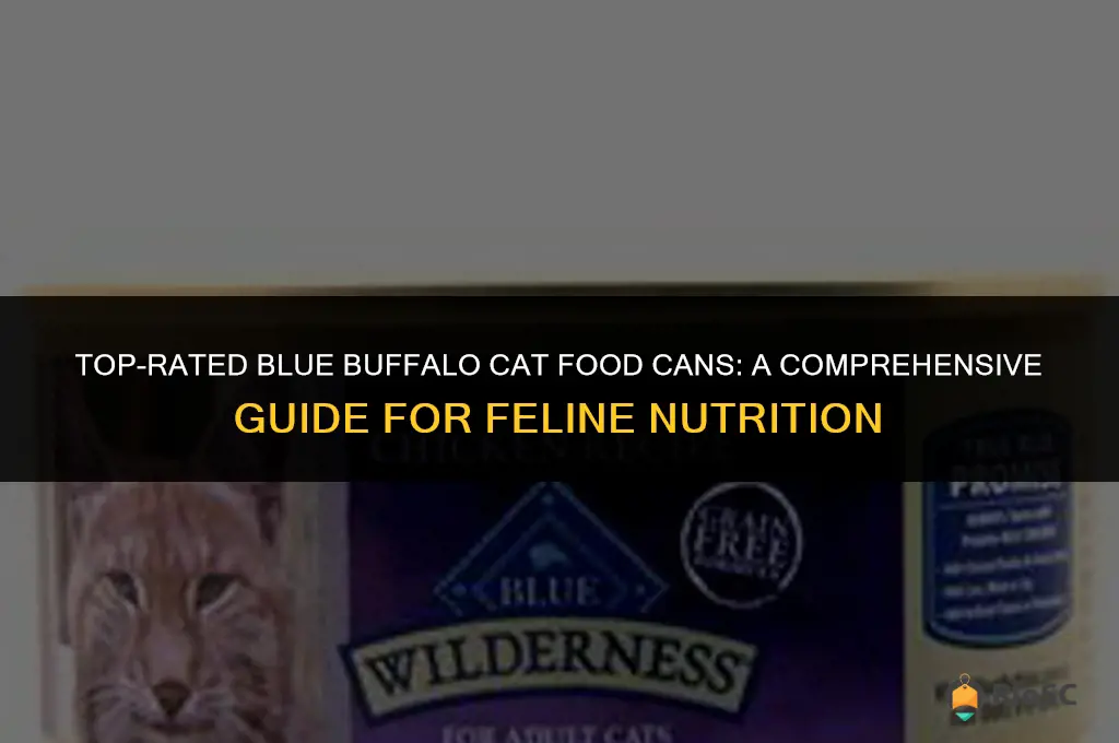 best blue buffalo cat food can