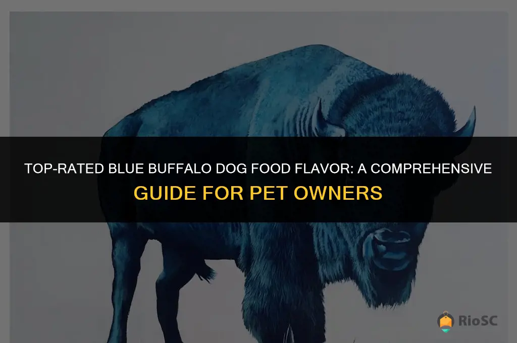 best blue buffalo dog food flavor