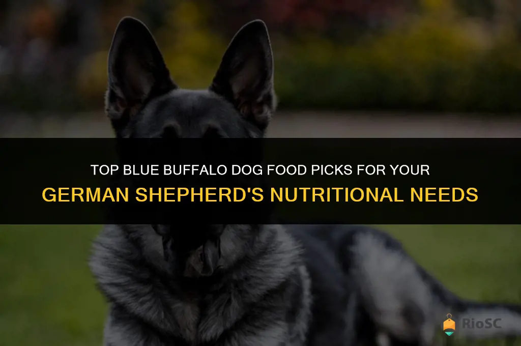 best blue buffalo dog food for german shepherd