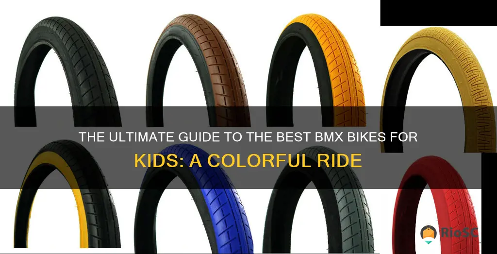 best bmx bikes for kids with colored tires