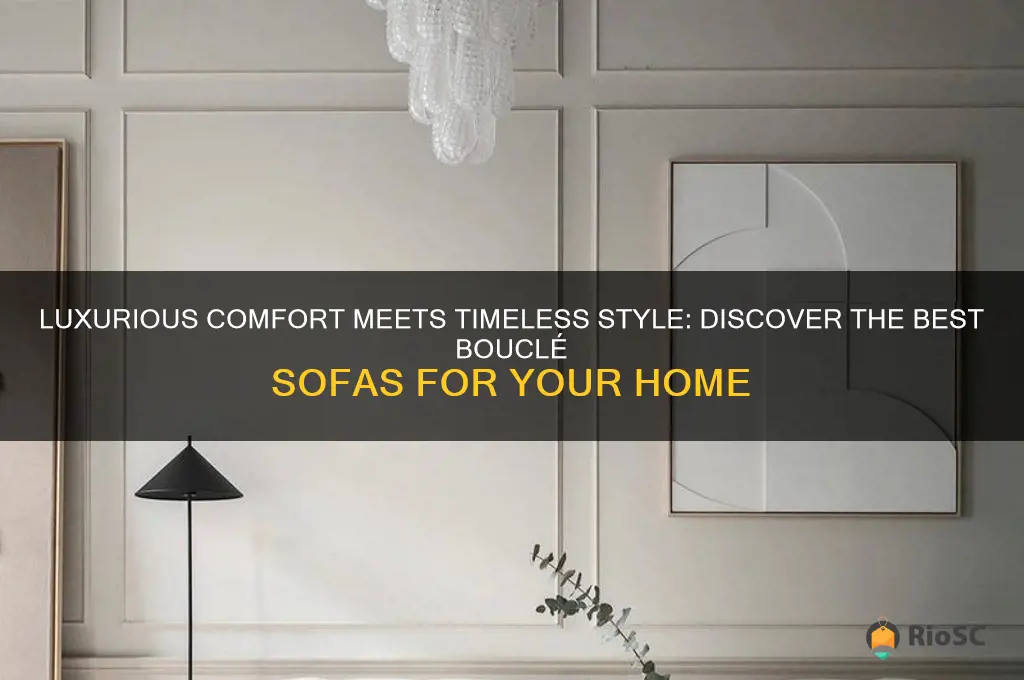 best boucle sofa