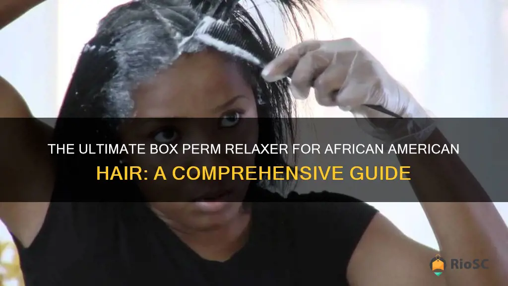 best box perm relaxer for african american hair