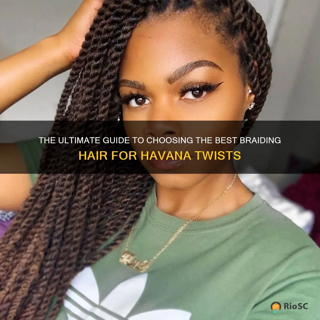 best braiding hair for havana twist