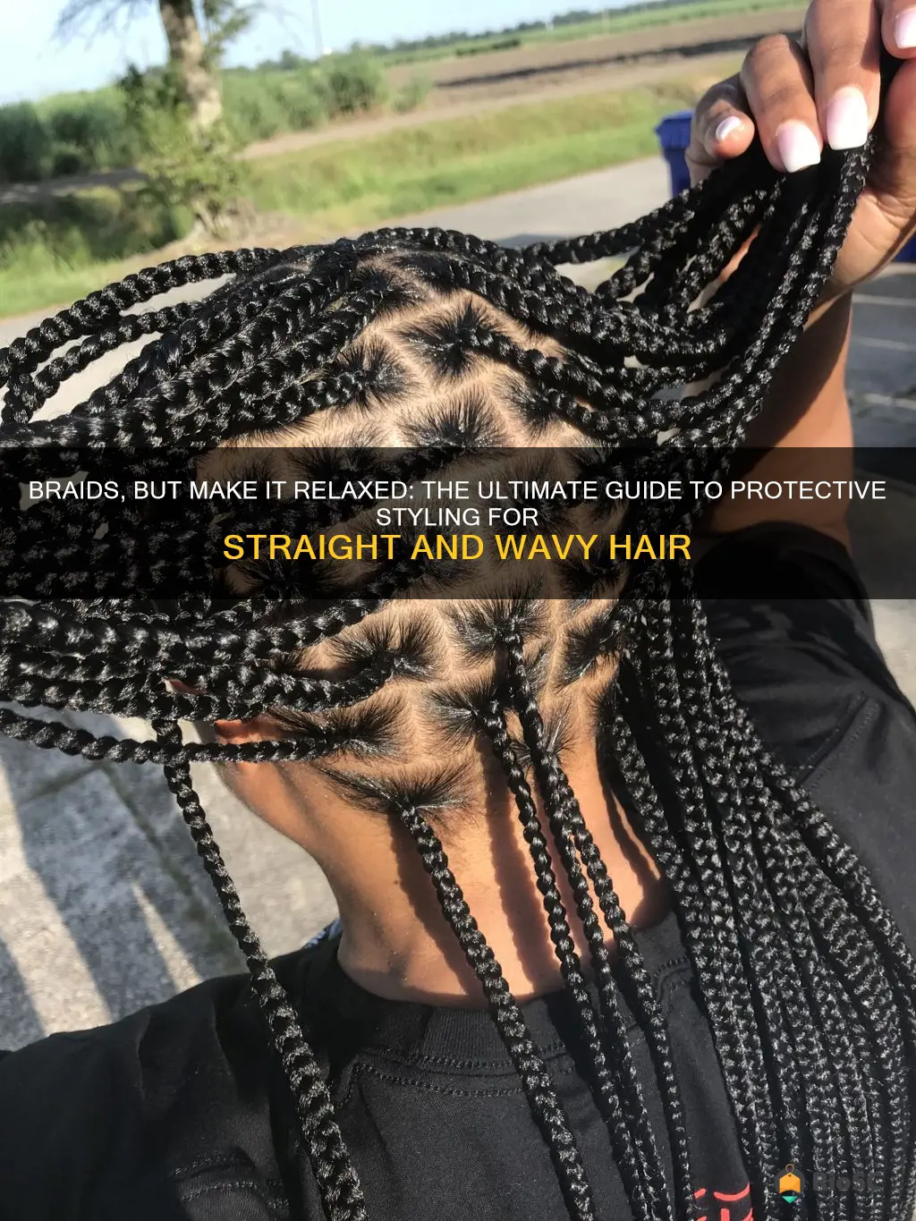 best braids for relaxed hair