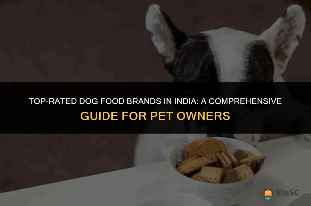 best brand dog food available in india