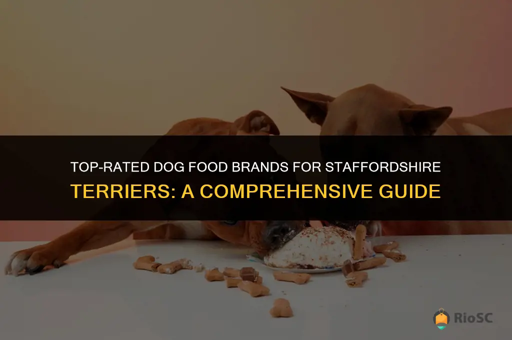 best brand dog food for staffordshire terrier