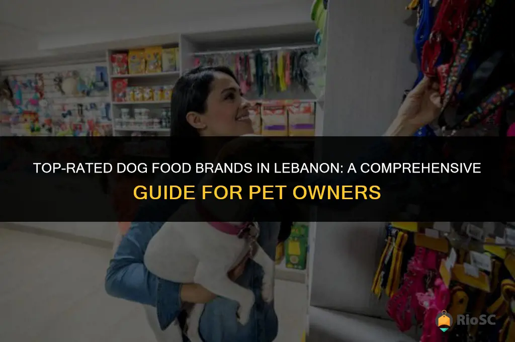 best brand dog food lebanon
