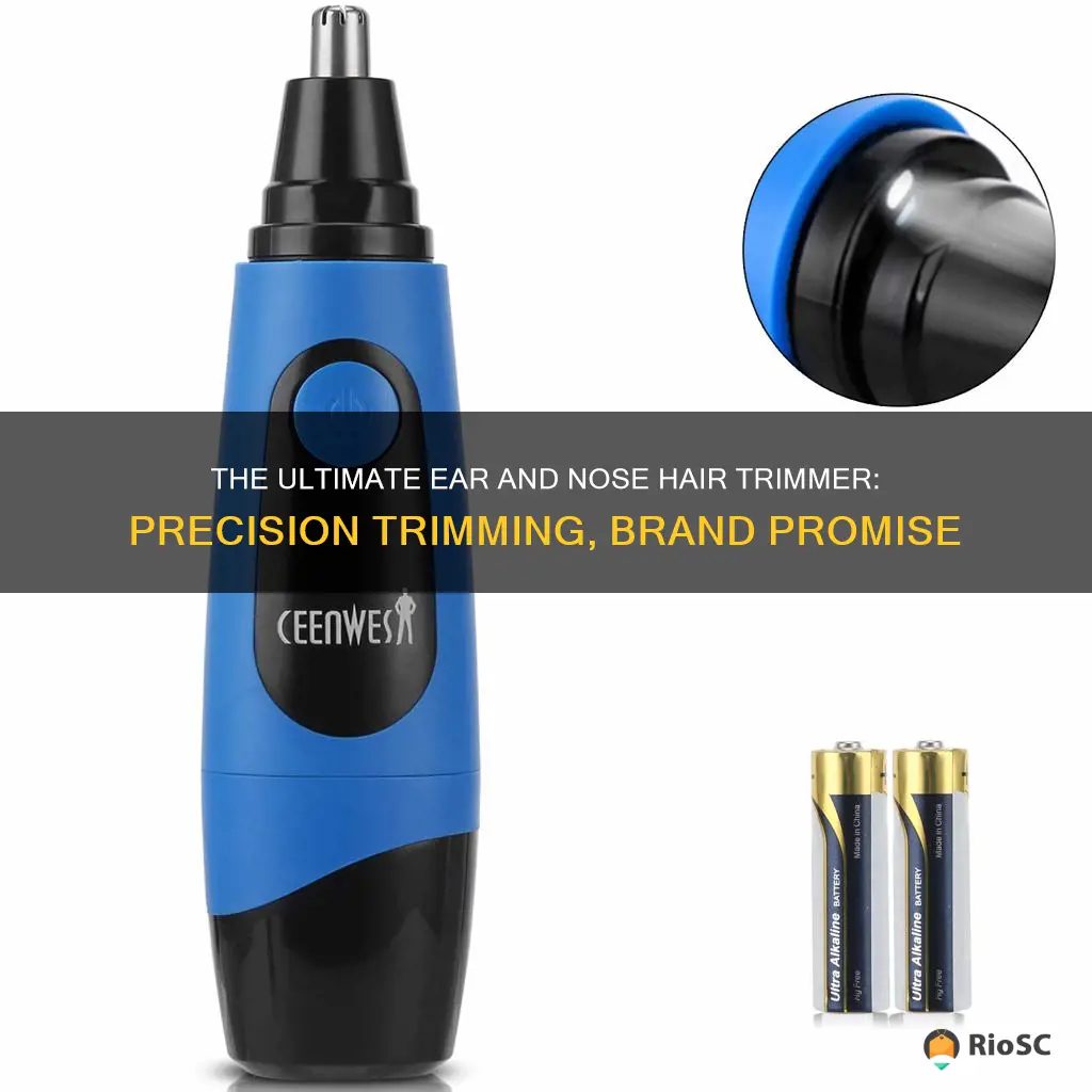 best brand ear and nose hair trimmer