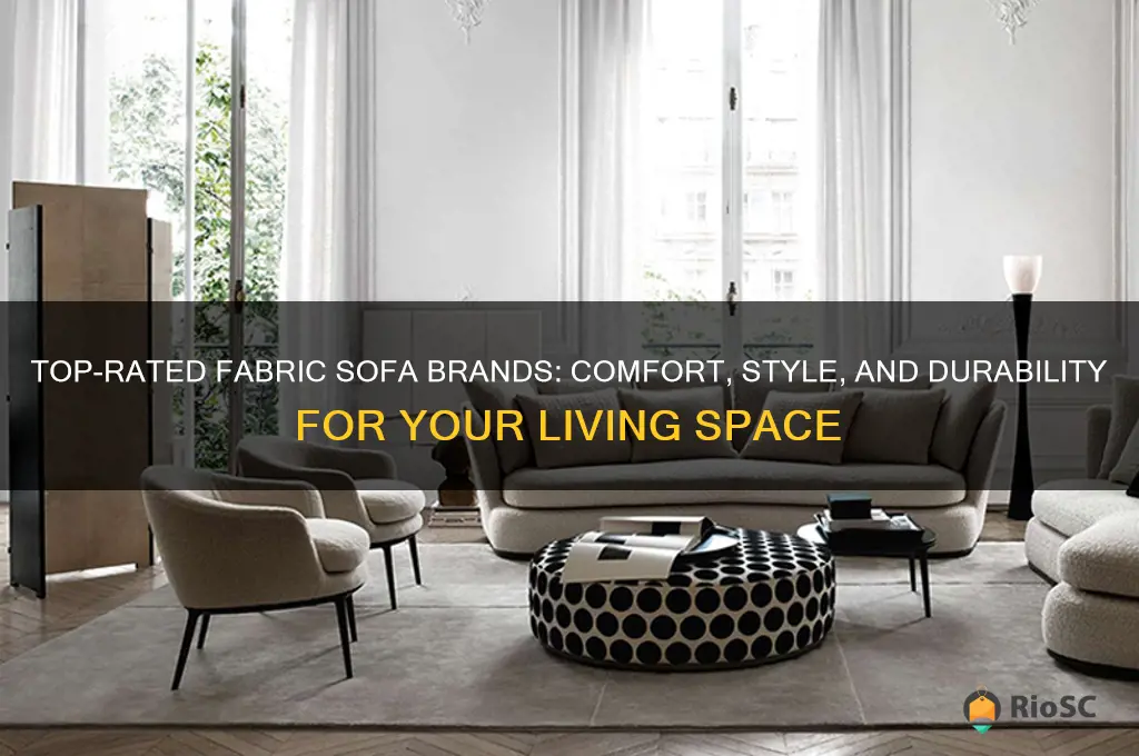 best brand fabric sofa brands