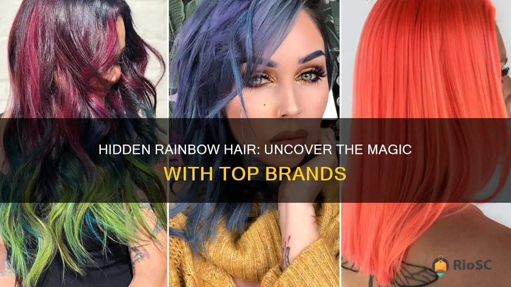 best brand for hidden rainbow hair