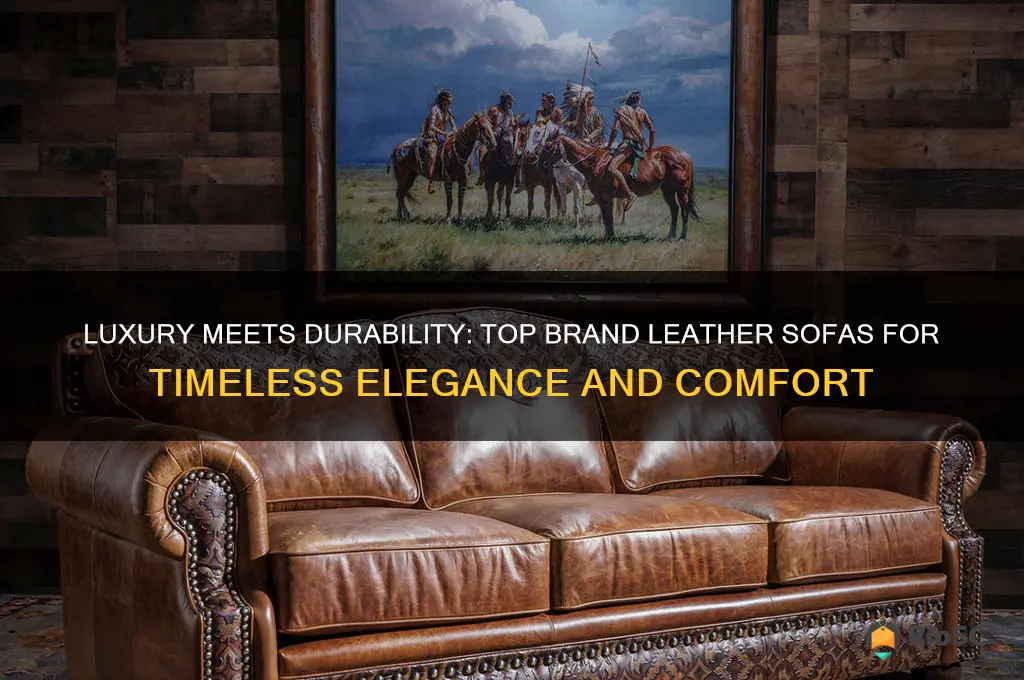 best brand leather sofas