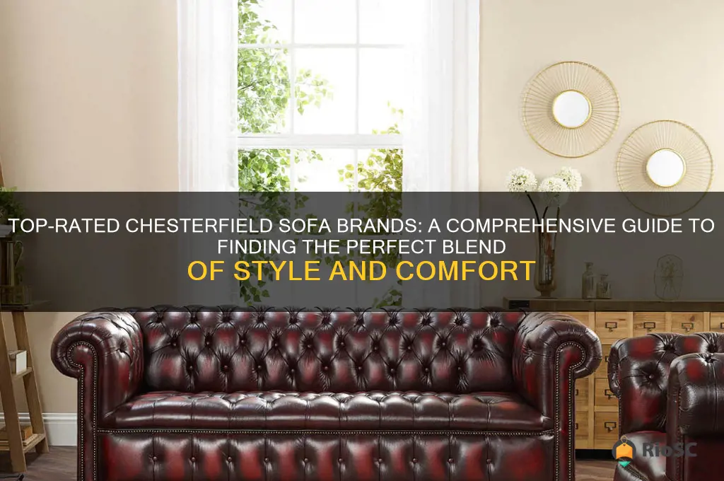 best brand of chesterfield sofa