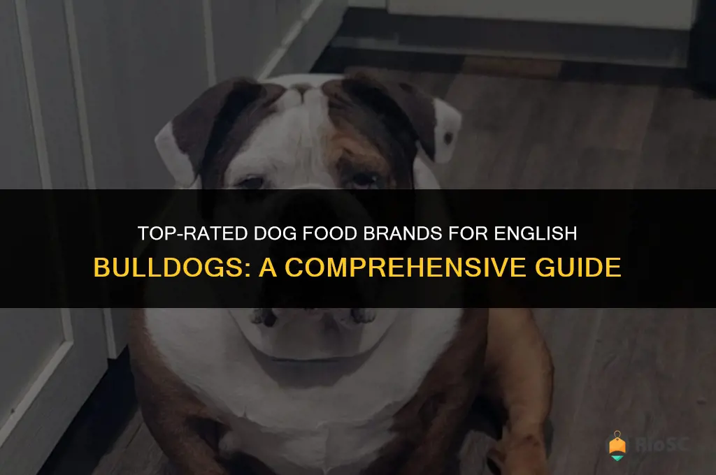 best brand of dog food for english bulldogs