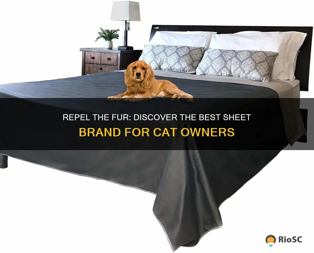 best brand of sheets that repel cat hair