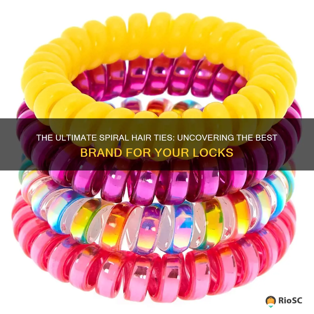 best brand of spiral hair ties