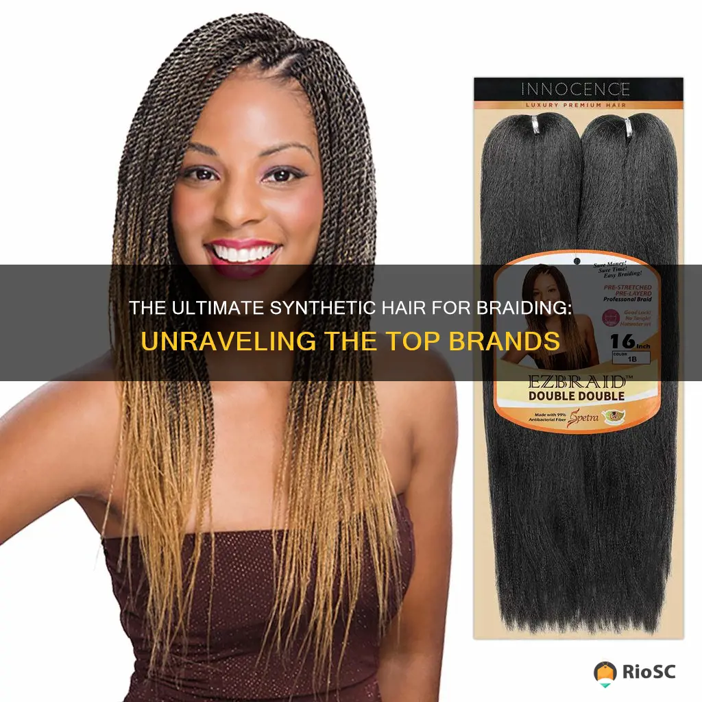 best brand of synthetic hair for braiding