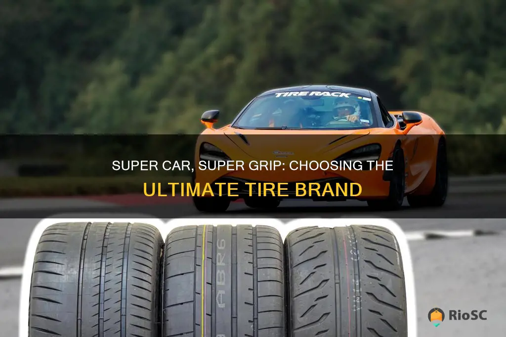 best brand tires for super car