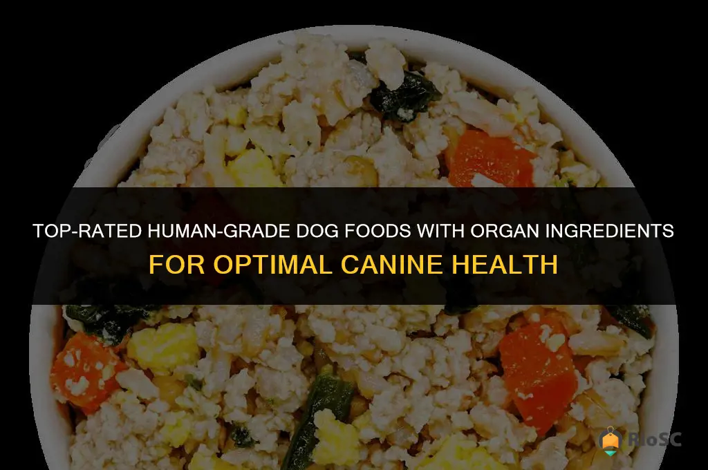 best brands of dog food human grade with organs
