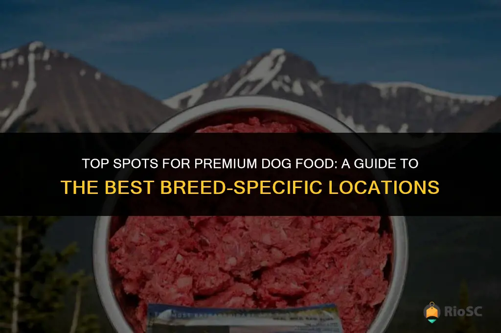 best breed dog food locations