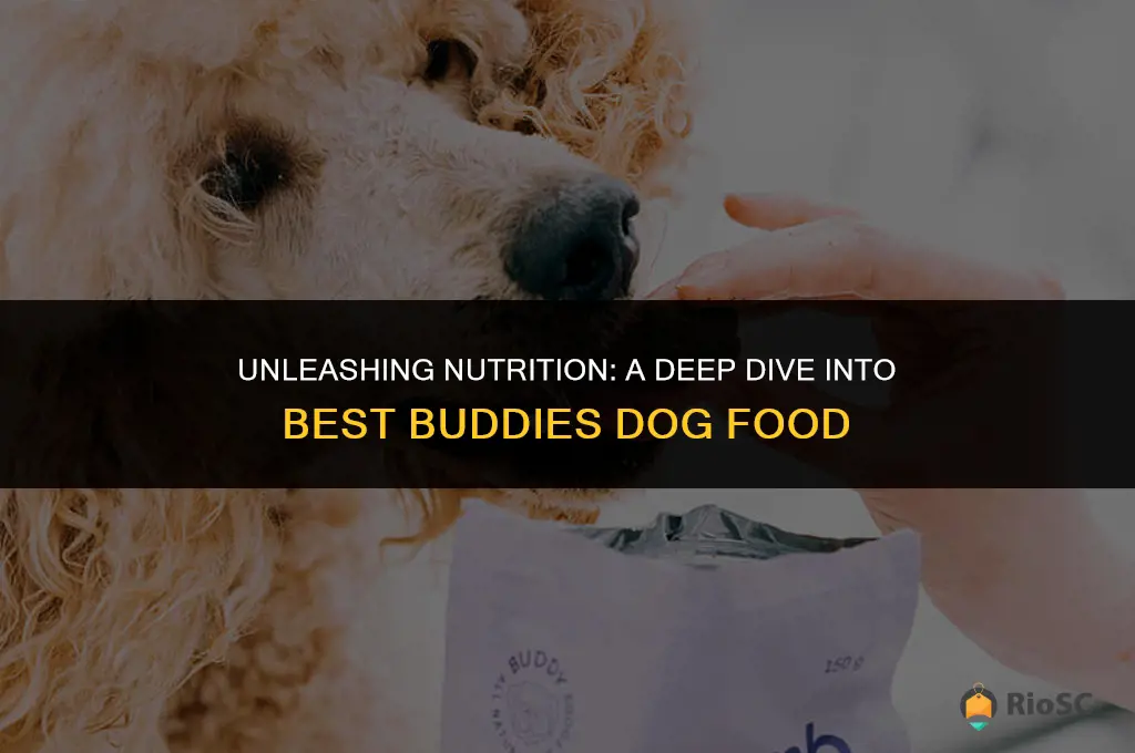best buddies dog food