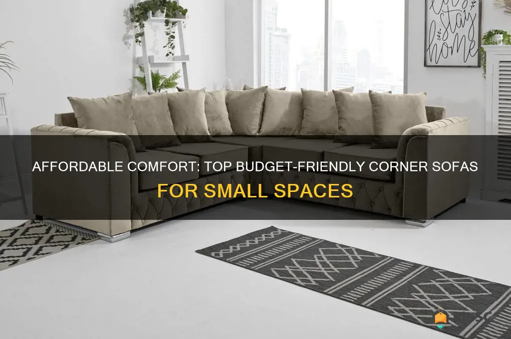 best budget corner sofa