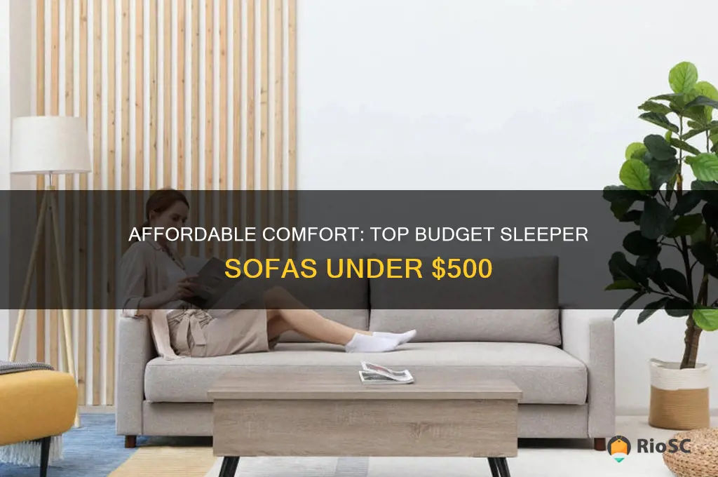 best budget sleeper sofas under 500