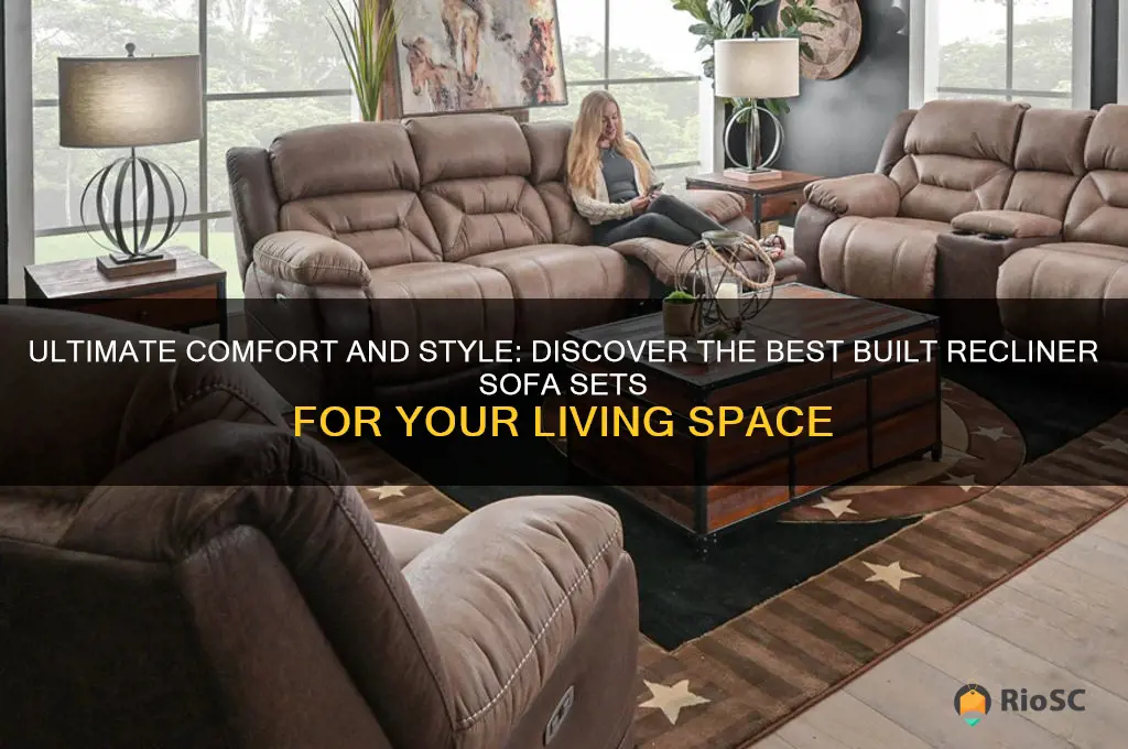 best built recliner sofa sets
