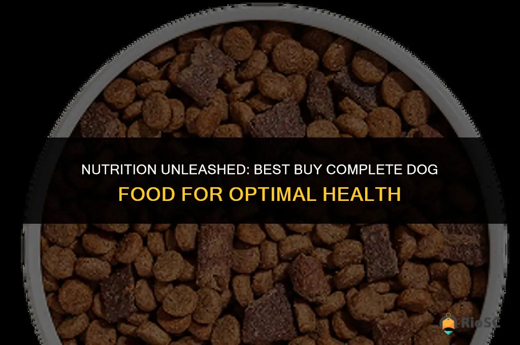 best buy complete dog food