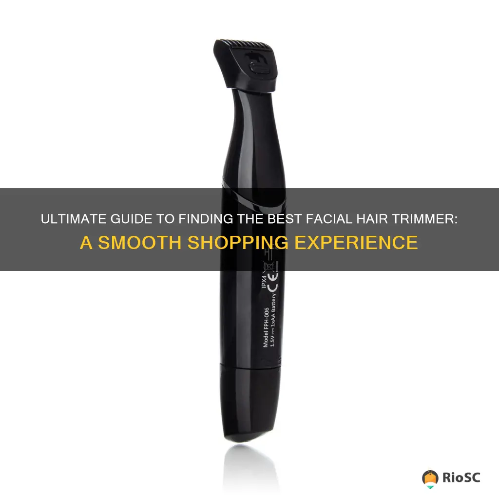 best buy facial hair trimmer