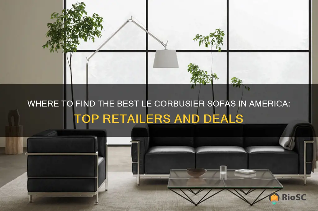 best buy in america for le corbusier sofas