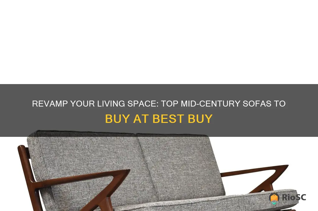 best buy midcentury sofa