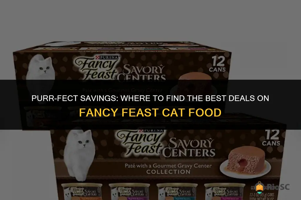 best buy on fancy feast cat food