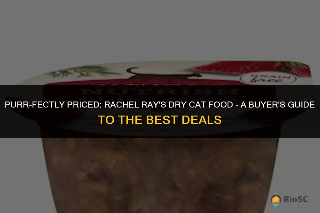 best buy on rachel ray dry cat food