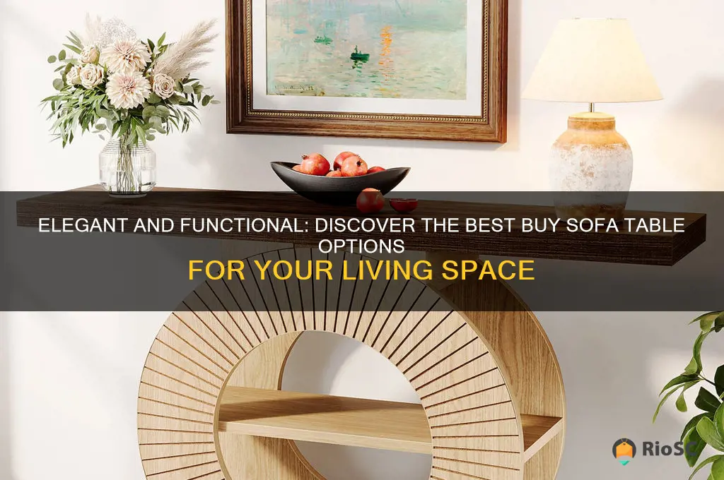 best buy sofa table