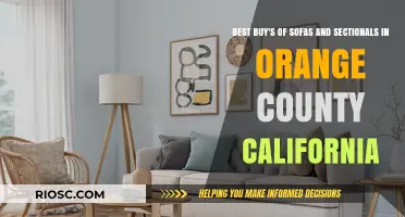 Top Sofa and Sectional Deals in Orange County, CA: Best Buys for Style and Comfort