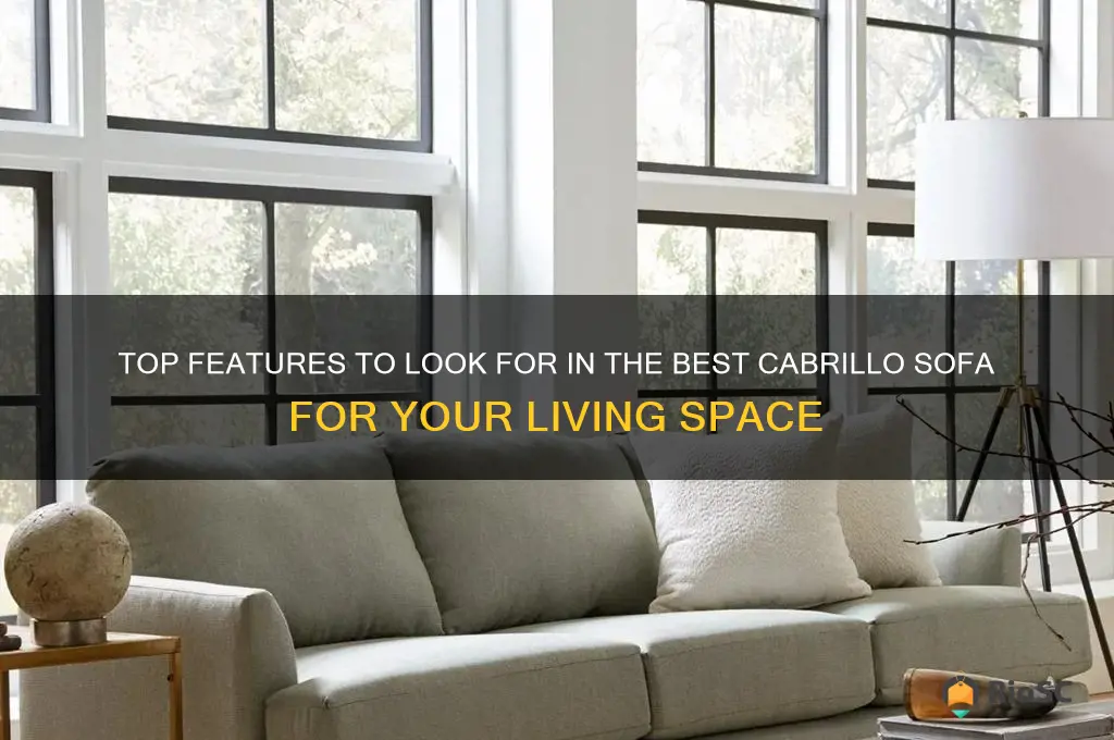 best cabrillo sofa